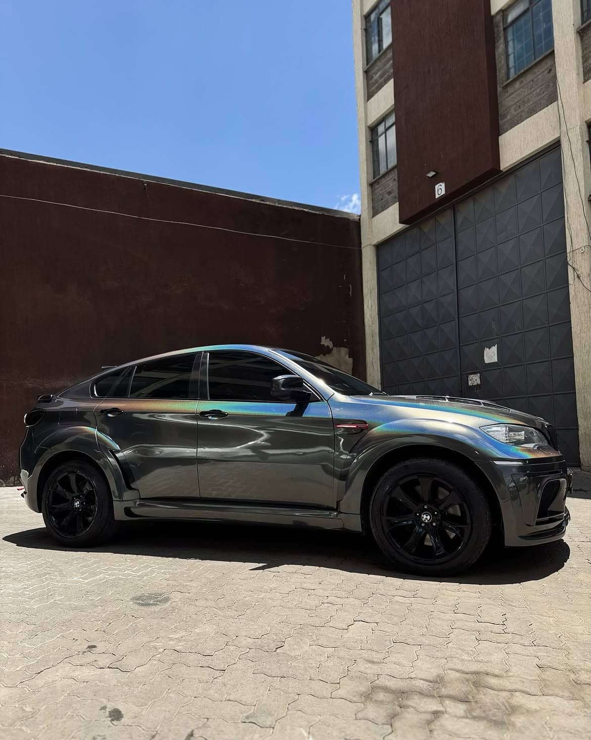 Holographic Grey X6M — BMW X6M