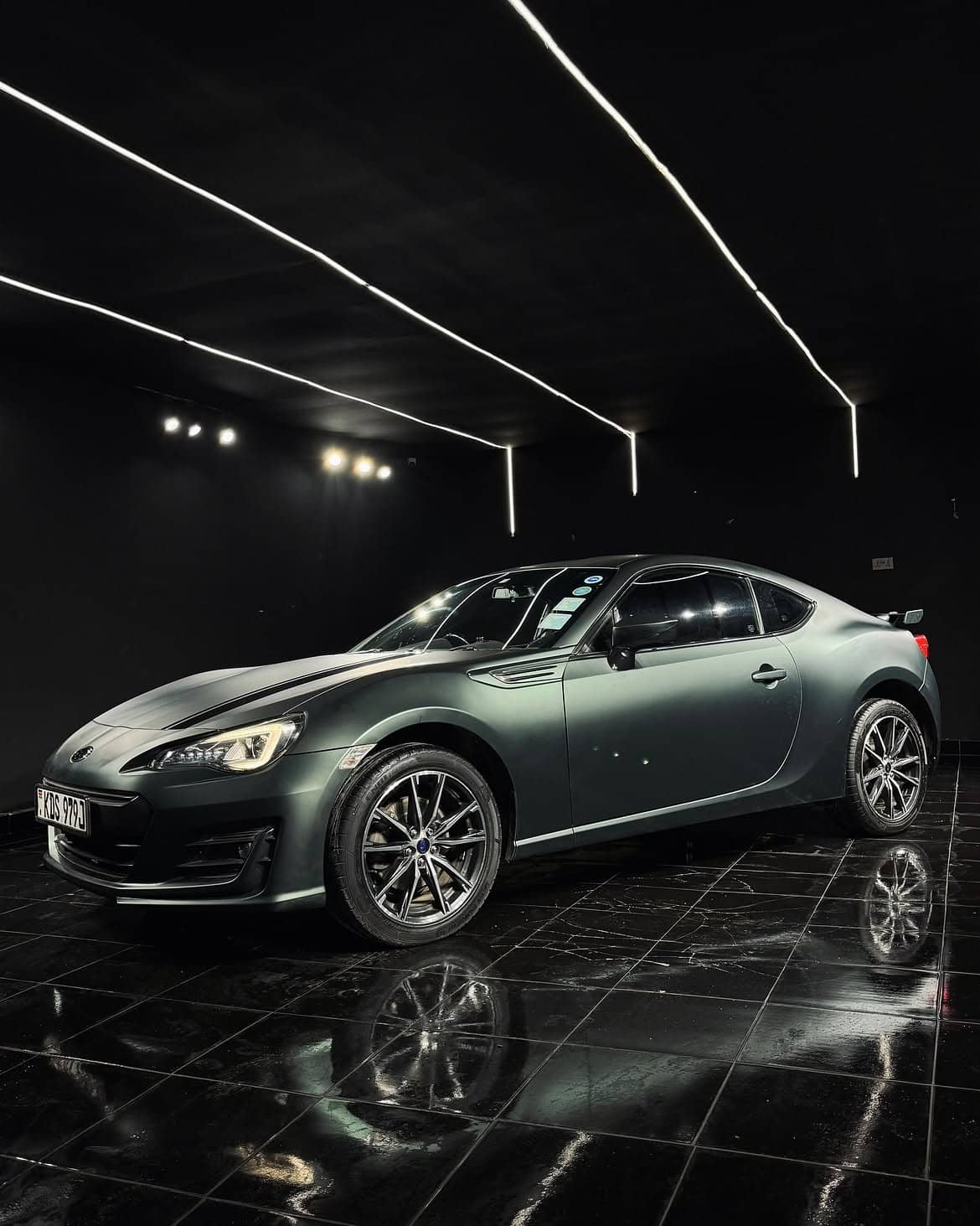 Ghost Black Green GT 86 — Toyota GT 86