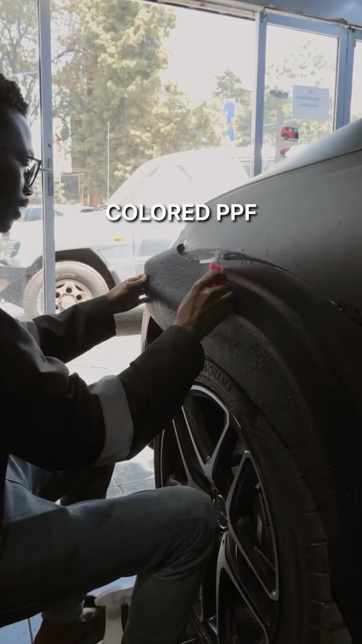 KYRA Customs — colored PPF install reel